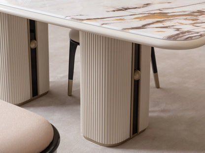 Nobel Dining Set: Modern Kitchen Furniture | Luxe Life Furniture