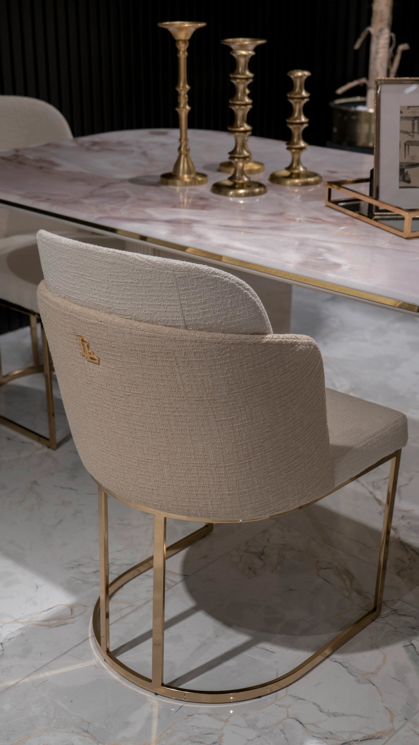 Oscar Dining Set: Luxe Life Furniture