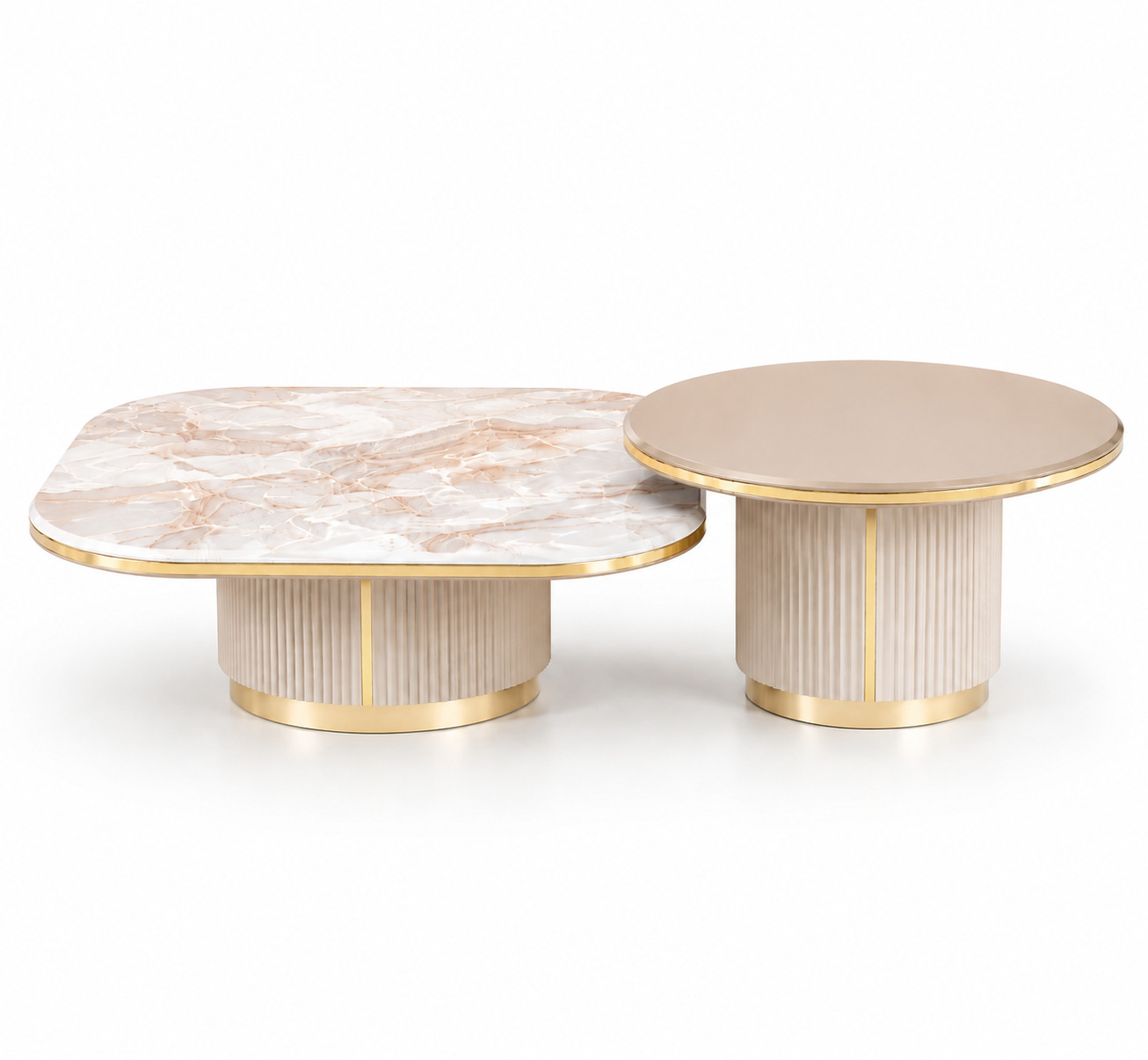 Oscar Coffee Table Set of 2 (Small & Large)