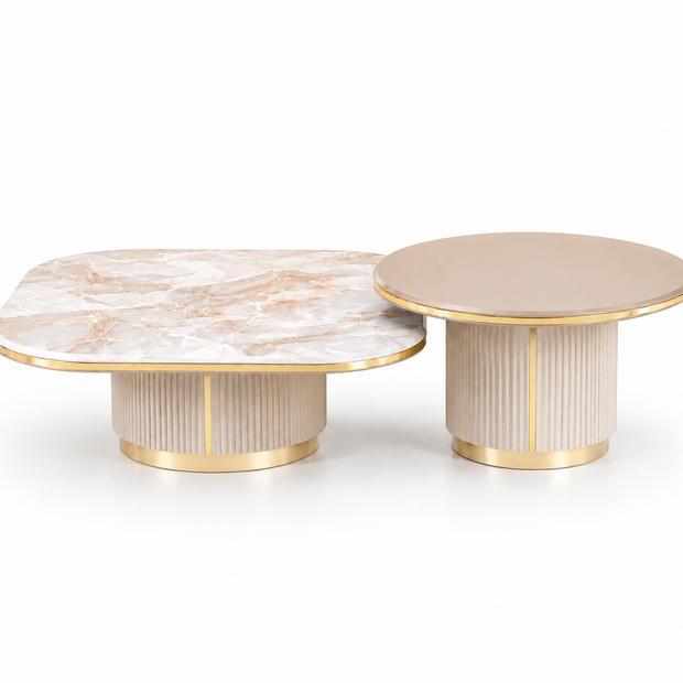 Oscar Coffee Table Set of 2 (Small & Large)