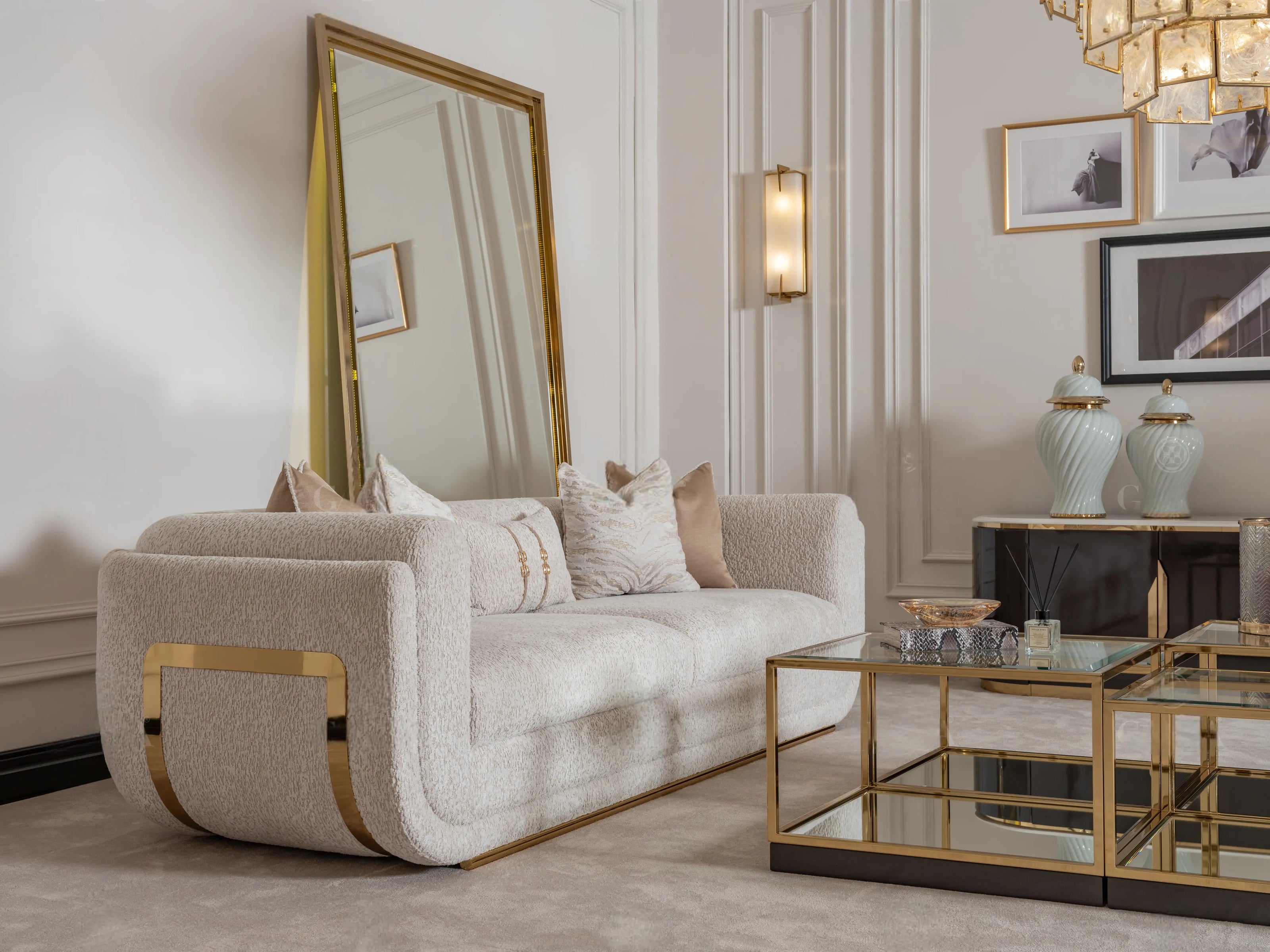 Parma 4 Seater Sofa - Modern & Spacious – Luxe Life Furniture