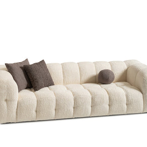 Unwind in Modern Luxury: Puffin 3 Seater Sofa
