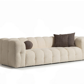Unwind in Modern Luxury: Puffin 3 Seater Sofa
