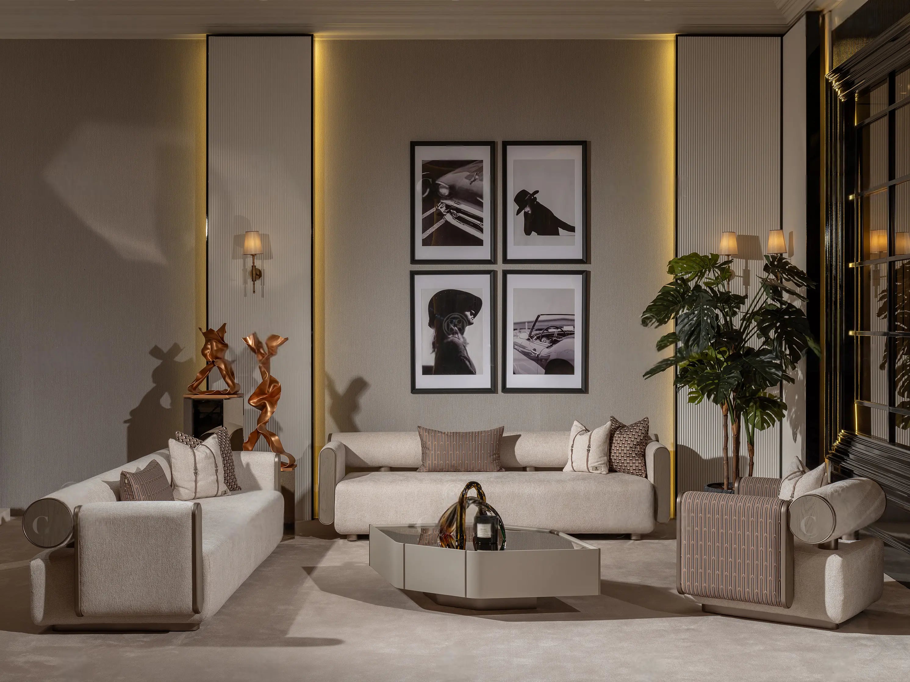 Ricamo Sofa Set
