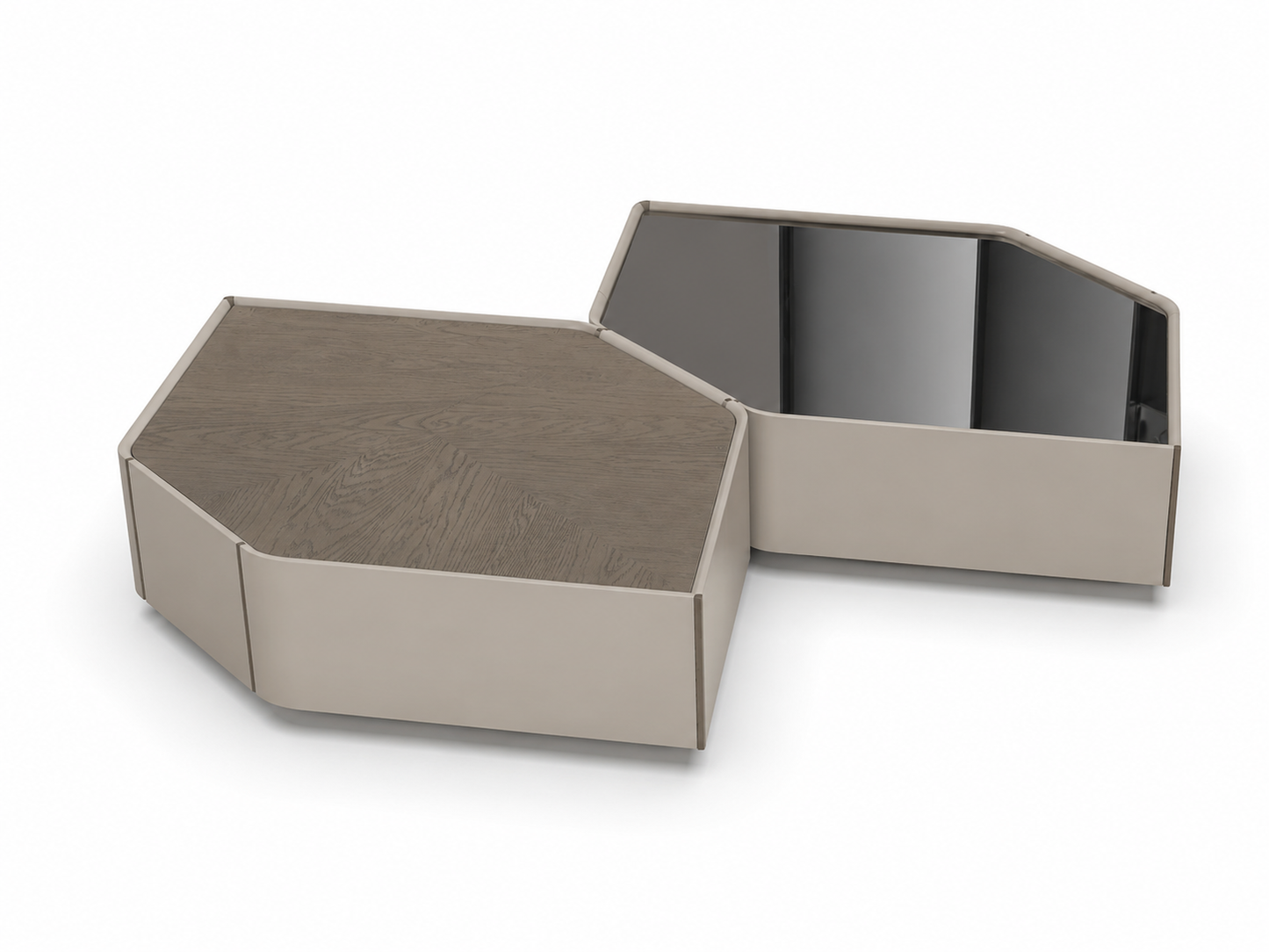 Ricamo Coffee Table Top-Mirror