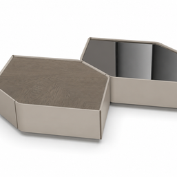Ricamo Coffee Table Top-Mirror