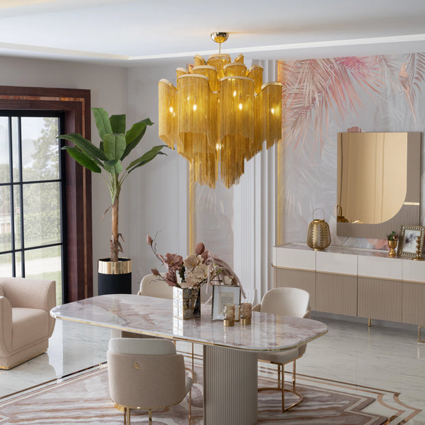 Oscar Dining Set: Luxe Life Furniture