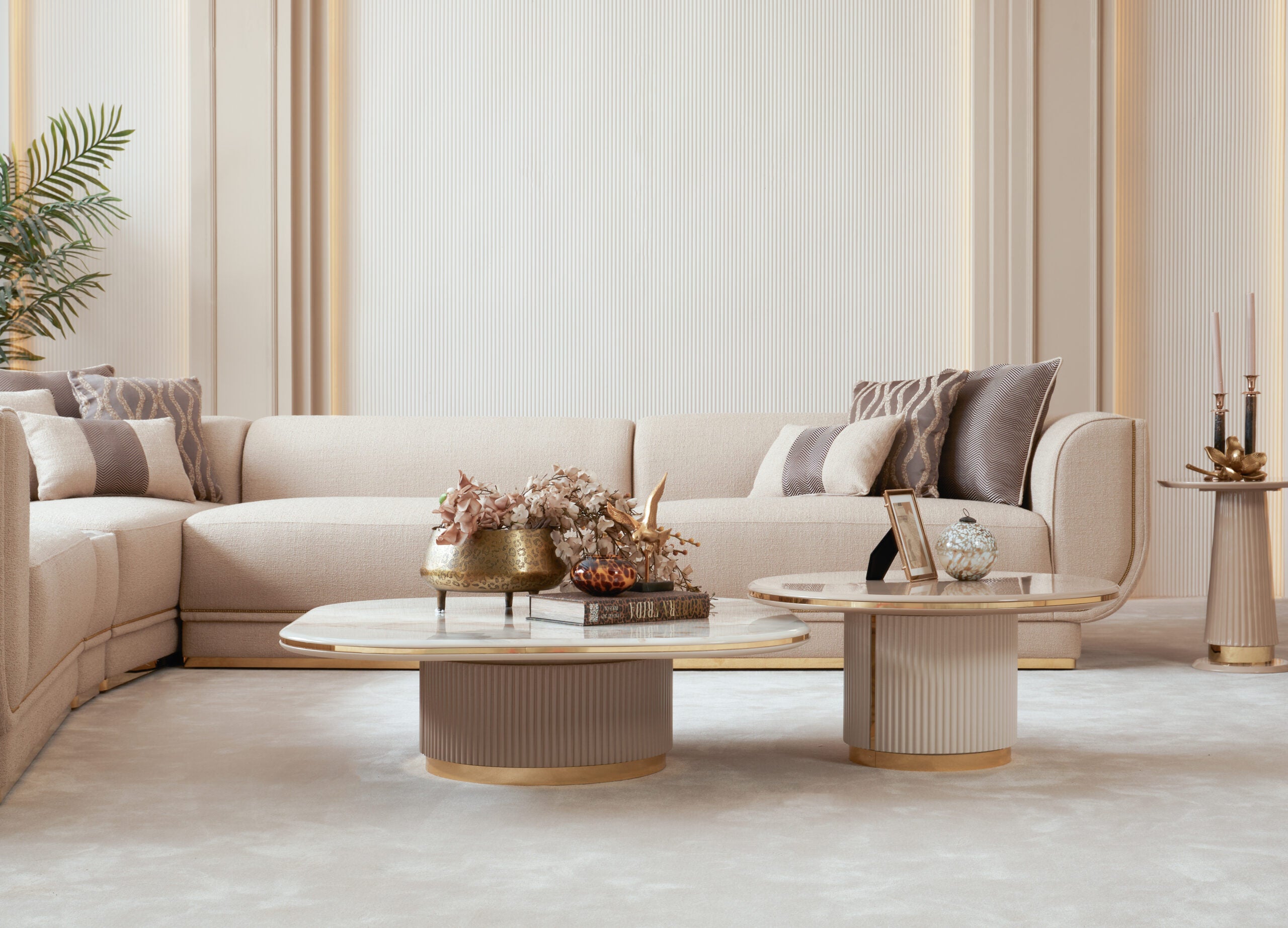 Small Corner Couch: Oscar Sofa Collection by Luxe Life Furniture