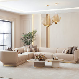 Small Corner Couch: Oscar Sofa Collection by Luxe Life Furniture