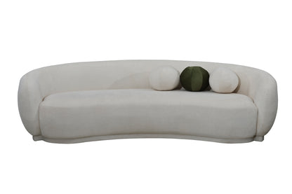 Amore Curved 4-Seater Sofa