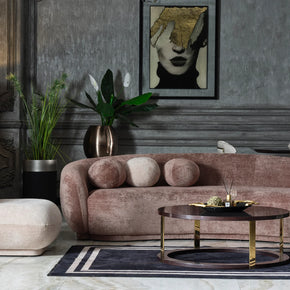 Amore Curved Sofa Set:Luxe Life Furniture