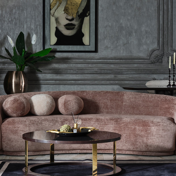 Amore Curved 4-Seater Sofa