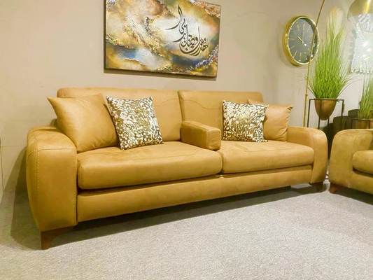 Anemon Sofa Set-Light Brown - Luxe Life Furniture