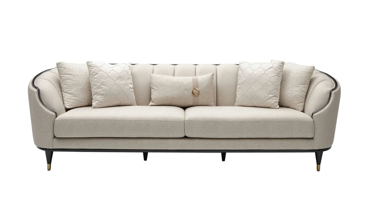 Braga Sofa Wooden Frame | Luxe Life Furniture