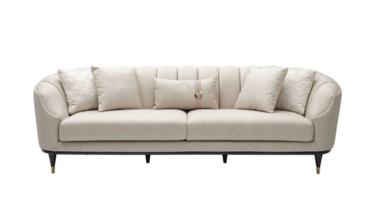 Braga 4 Seater Sofa Fabric Frame