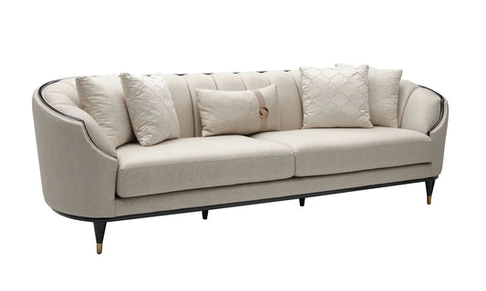 Braga Sofa Wooden Frame | Luxe Life Furniture