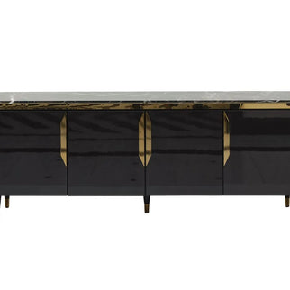 Braga TV Stand with Enclosed Storage | Luxe Life Furniture
