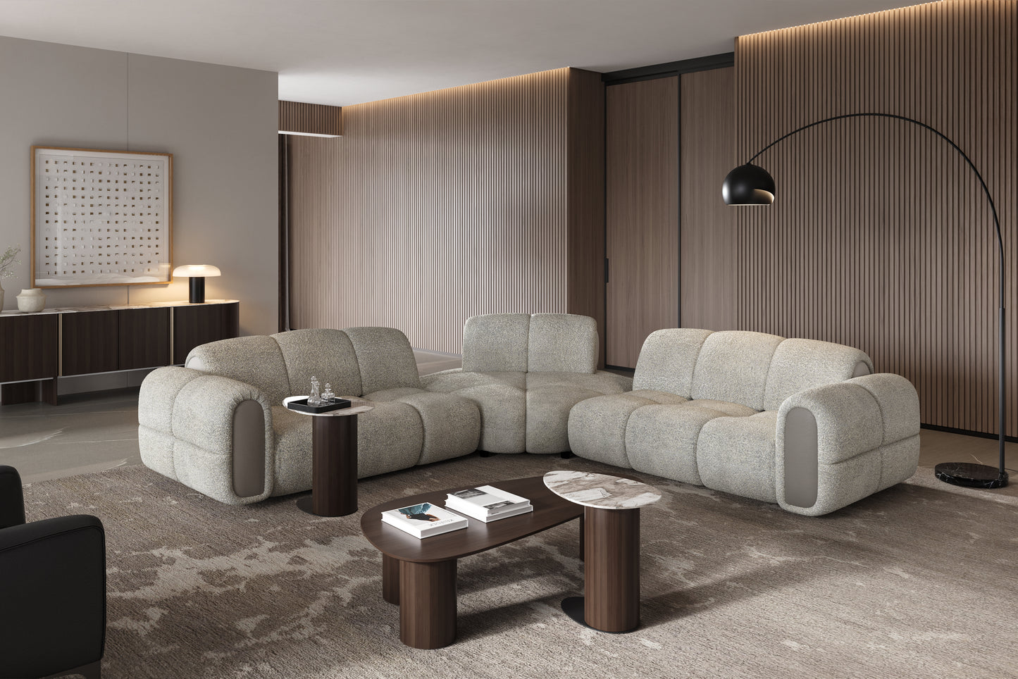 Buma L-Shape Sofa