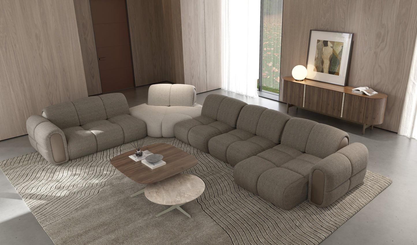 Buma L-Shape Sofa