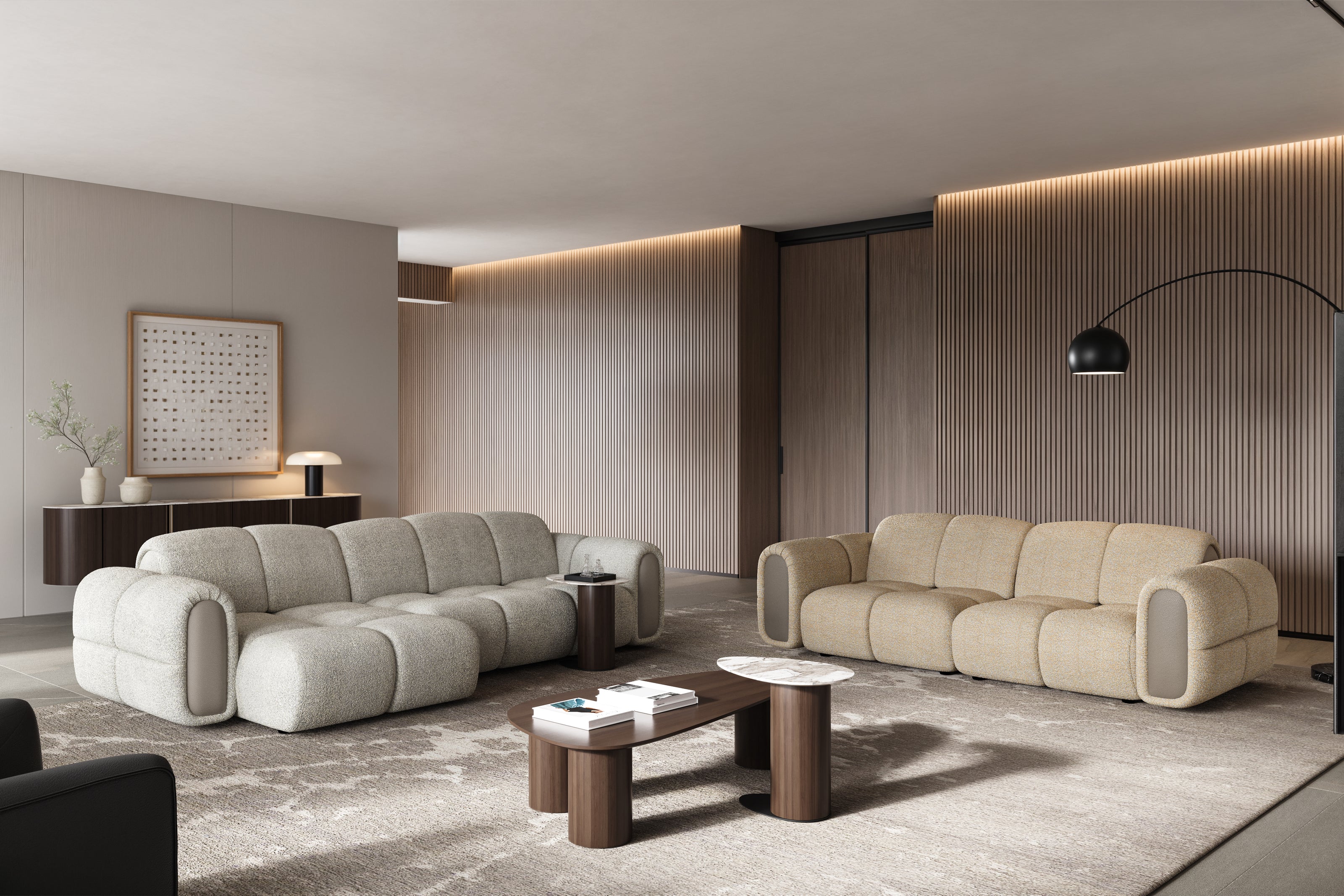 Buma L-Shape Sofa