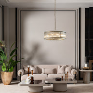 Casto Leather Sofa: Spacious Luxury