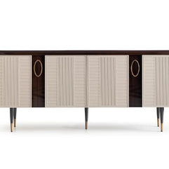 Elegant Casto sideboard with ample storage in cream  finish