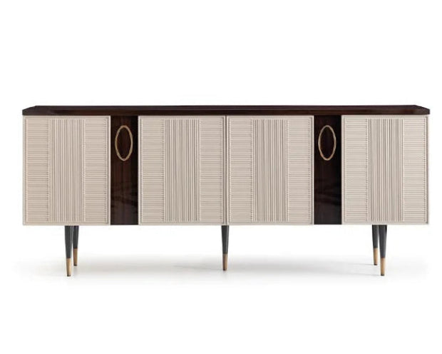 Elegant Casto sideboard with ample storage in cream  finish