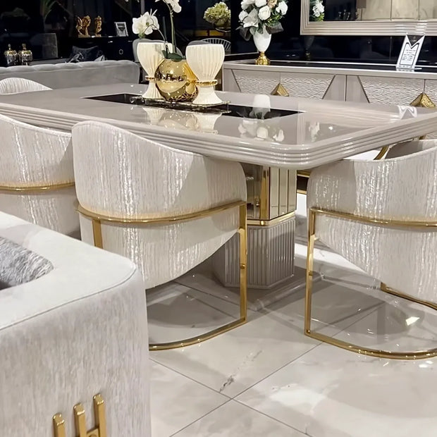 Como Dining Set-Luxe Life Furniture
