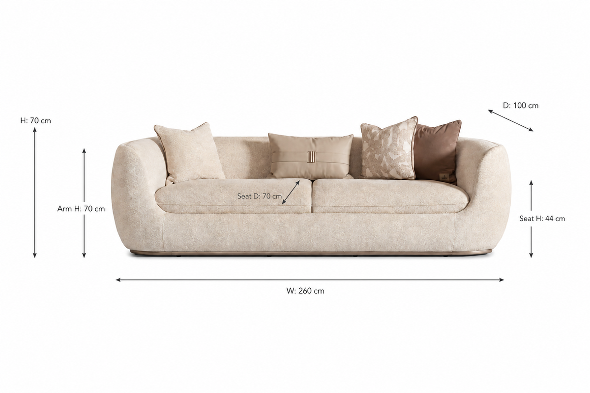 Corta 3 Seater Sofa
