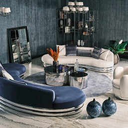 Ferre Curved 5 Seater Sofa