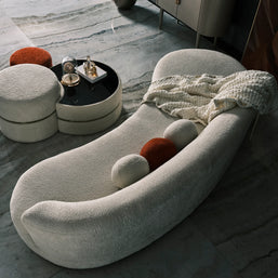 Laila Curved Sofa Set: Luxe Life Furniture