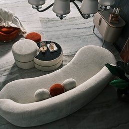 Laila Curved Sofa Set: Luxe Life Furniture