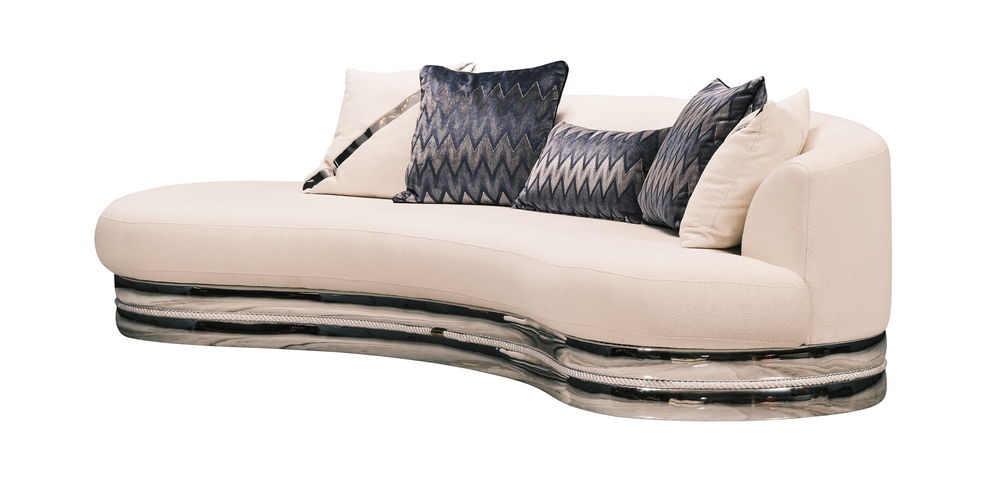 Ferre Curved 4 Seater Sofa