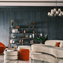 Laila Curved Sofa Set: Luxe Life Furniture