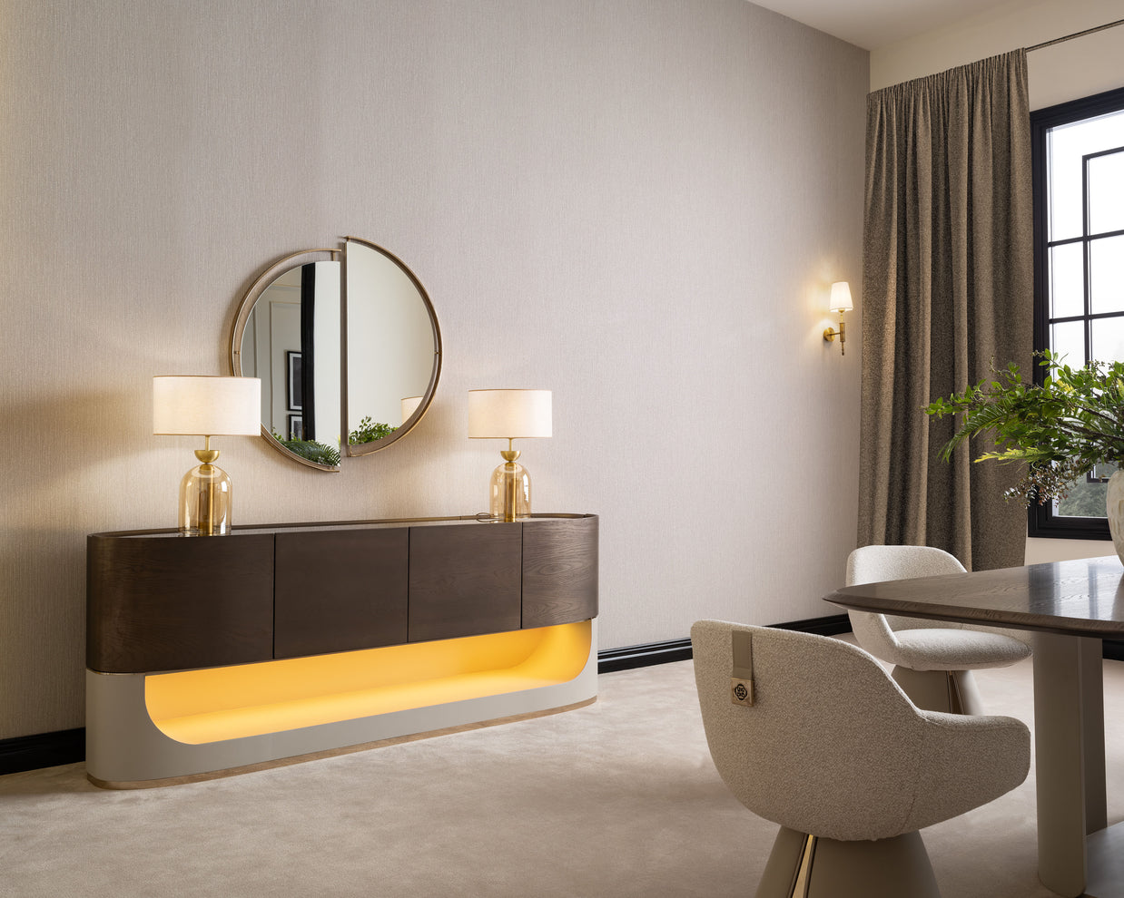 Calista Sideboard with Mirror
