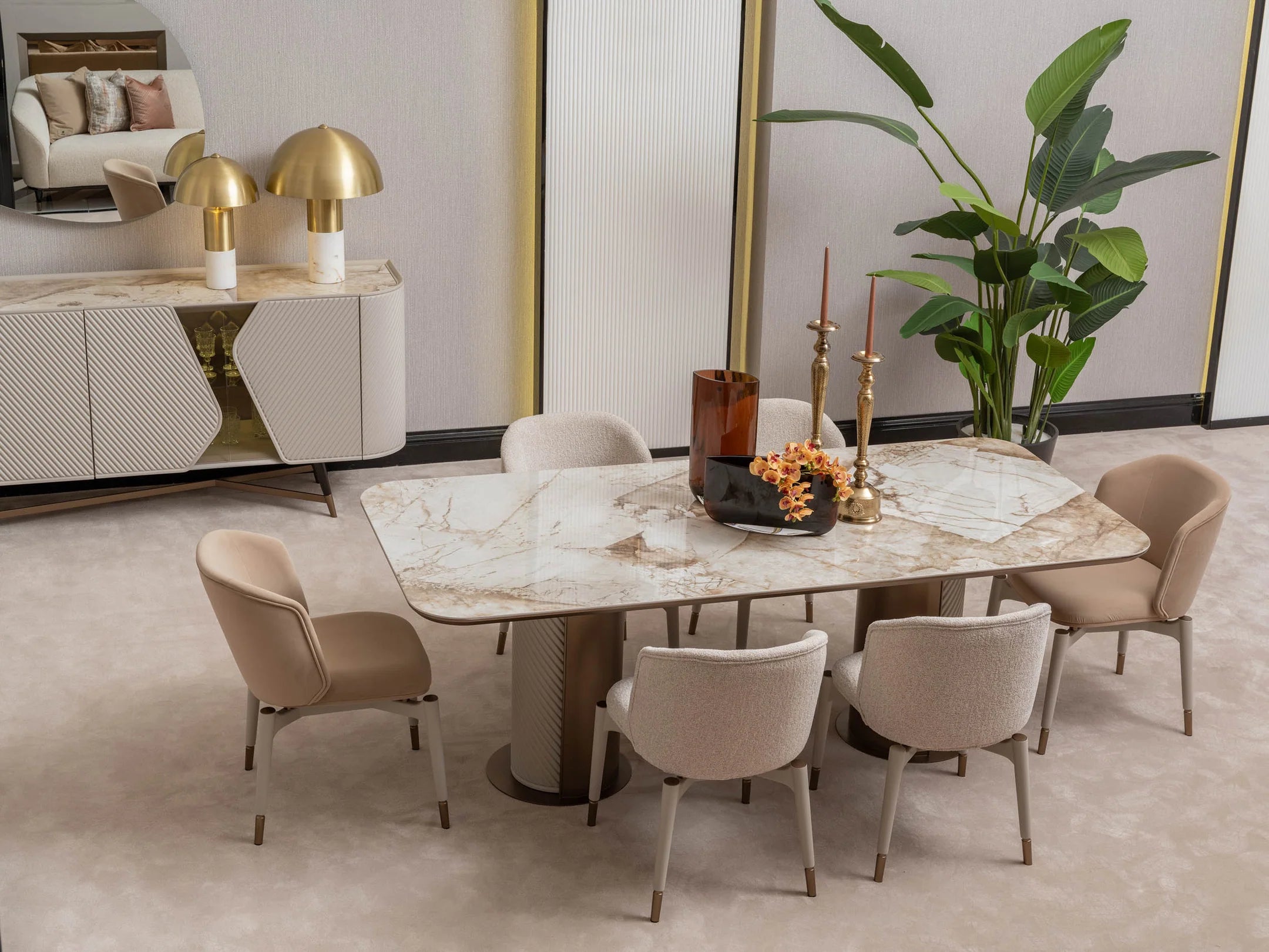Essenza Dining Set – Ex Display