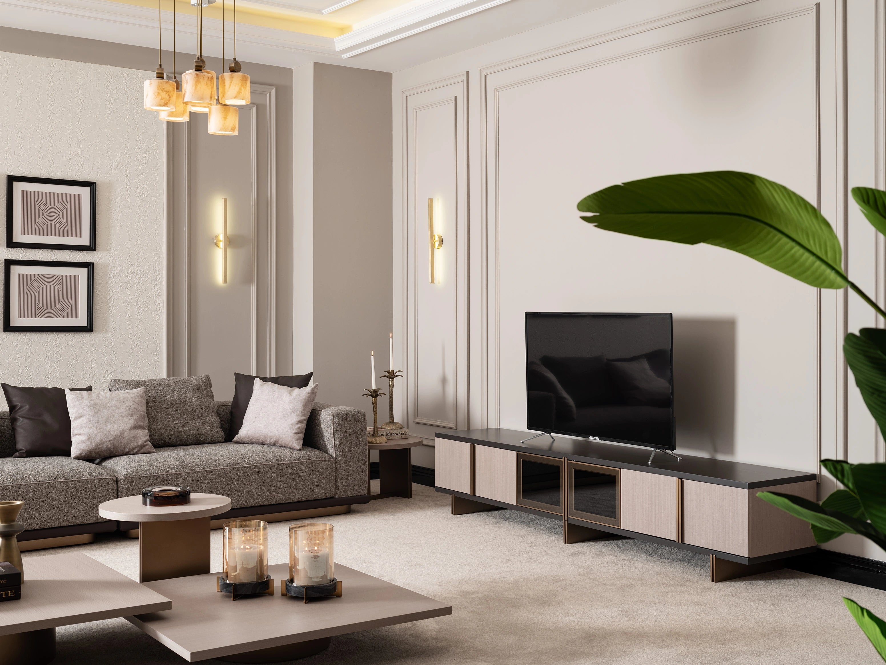 Roma TV Stand: Modern with Ample Storage – Luxe Life Furniture
