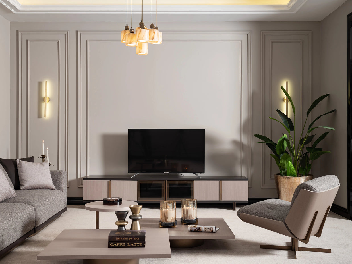 Roma TV Stand: Modern with Ample Storage – Luxe Life Furniture
