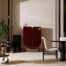 Zenith Dining Set – Modern Luxury Dining Room Furniture with Artistic Accents
