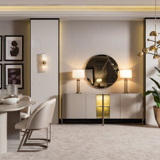 Leora : Mid-Century Modern Dining Set
