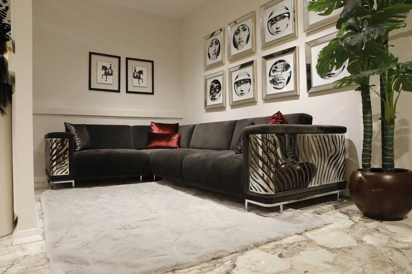 Monticelli Corner Sofa: Luxe Life Furniture