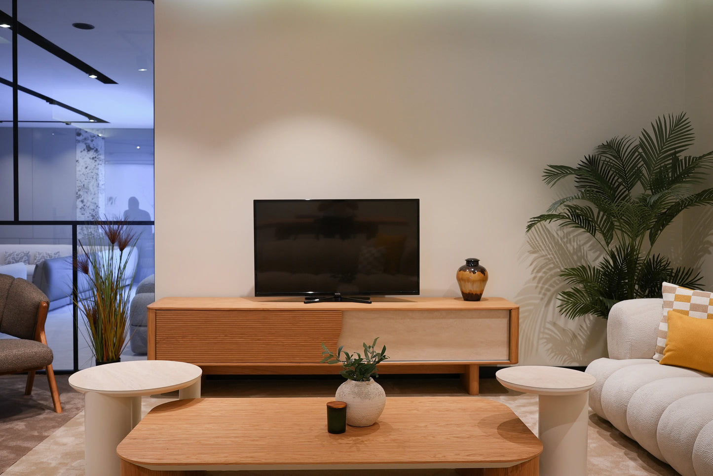 Premium Lia Sofa Set styled with modern coffee table in UK home