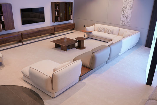 Loretta modular sofa set as corner Module in a UK living room