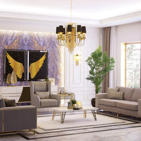 Uluda 3 Seater Sofa: Modern Comfort – Luxe Life Furniture