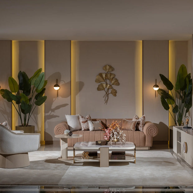 Belezza Sofa Set:Luxe Life Furniture