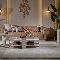 Belezza 4 Seater Sofa - Ultimate Comfort for Spacious Living