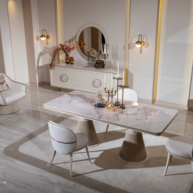 Belezza Dining Set: Luxe Life Furniture