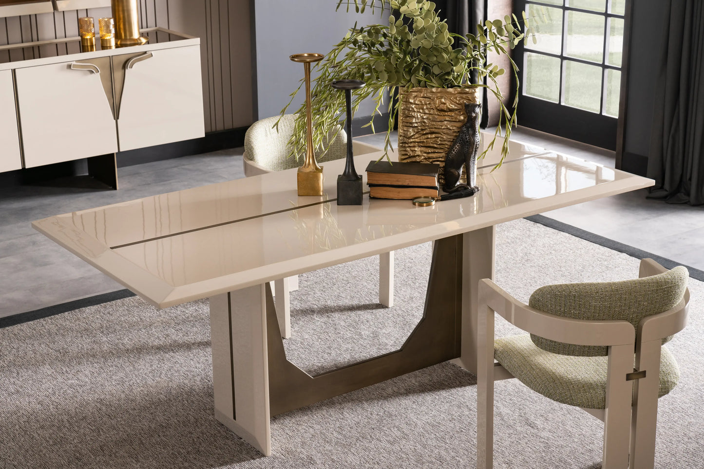 Lugano Dining Table - Luxe Life Furniture