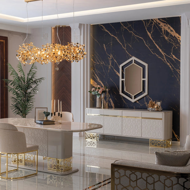 Flamingo Dining Table: Luxe Life Furniture