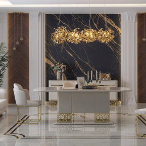 Flamingo Dining Table: Luxe Life Furniture